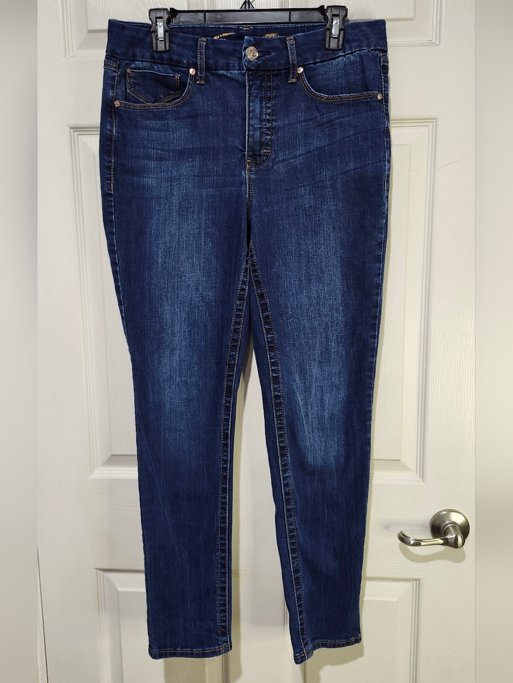 Seven7 Women's Tummiless High Rise Skinny Jeans Size 12